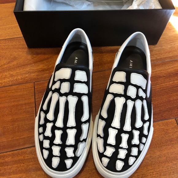 amiri skeleton sneakers